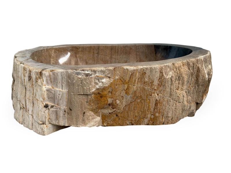 LAVANDINO IN LEGNO FOSSILE MOANDA