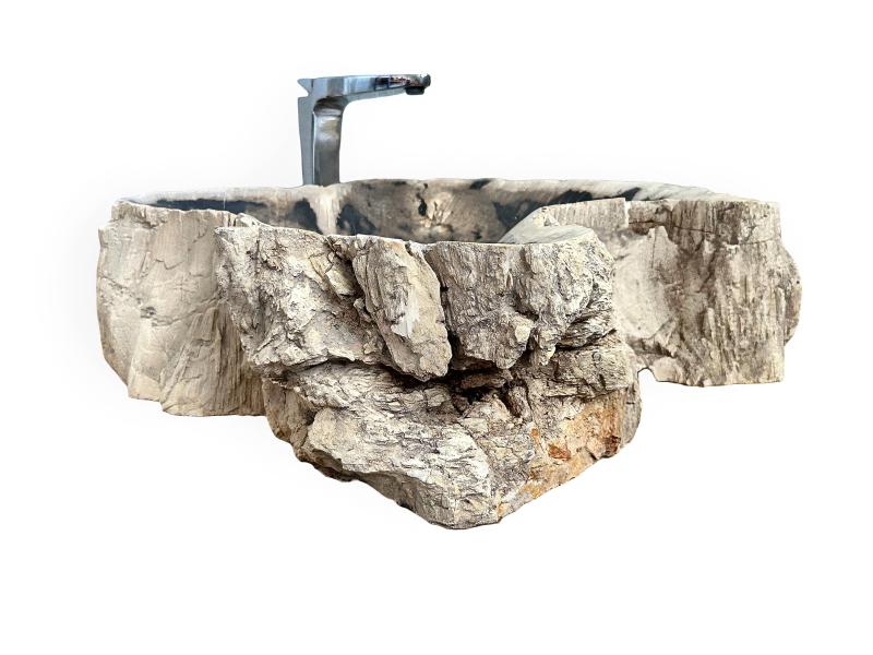 VASQUE A POSER EN BOIS FOSSILISE HAMILTON