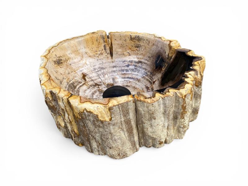 SET AUS NATURSTEIN WASCHBECKEN DOLOMITI