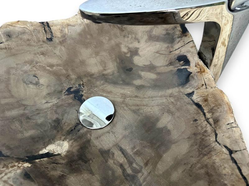 VASQUE DE BAIN EN BOIS FOSSILISE AGANOA