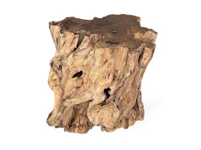 TAVOLINO TRONCO DI LEGNO ANDORRA