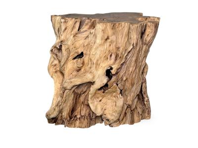 MESA AUXILIAR TRONCO DE MADERA ANDORRA