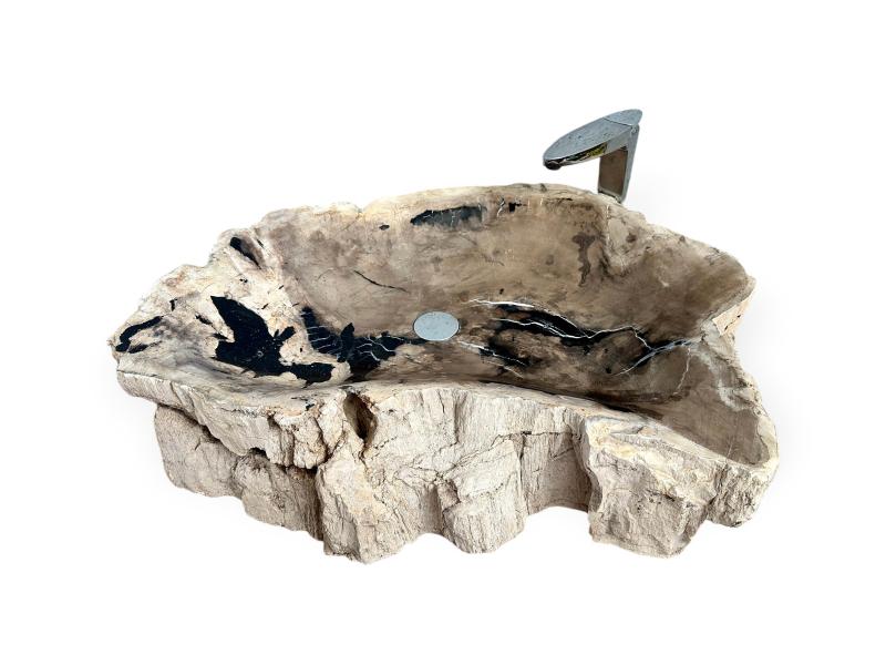 LAVANDINO IN LEGNO FOSSILE CARL
