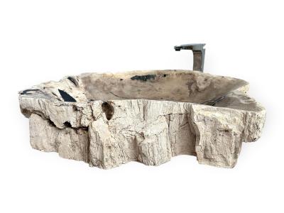 LAVANDINO IN LEGNO FOSSILE CARL