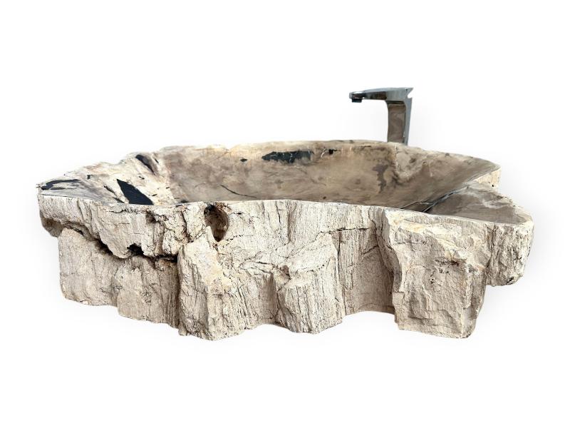 LAVANDINO IN LEGNO FOSSILE CARL