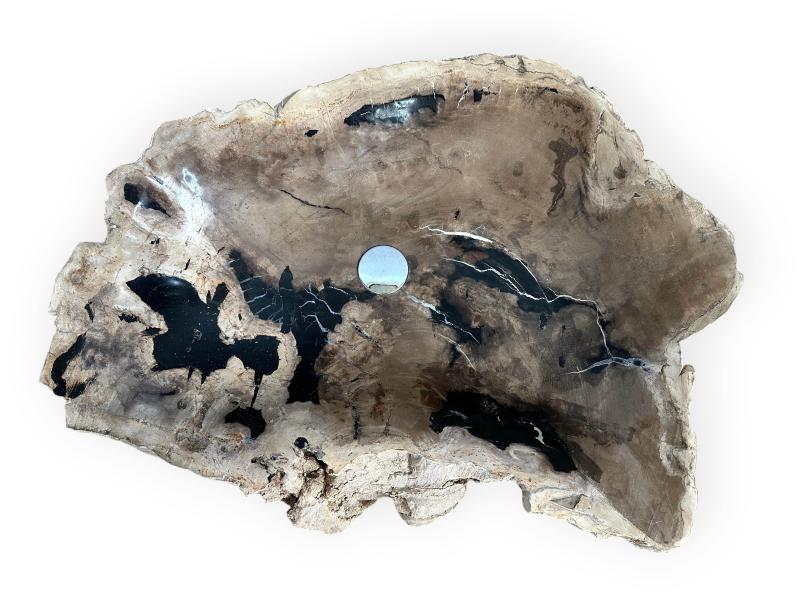 LAVANDINO IN LEGNO FOSSILE CARL