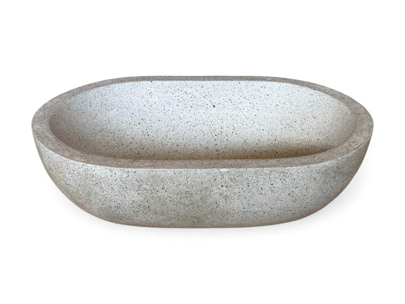 LIGHT GREY SINK IN TERRAZZO VERONETTA