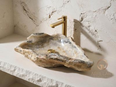 LAVABO PIEDRA DE ONIX CRISTAL KRISTAL