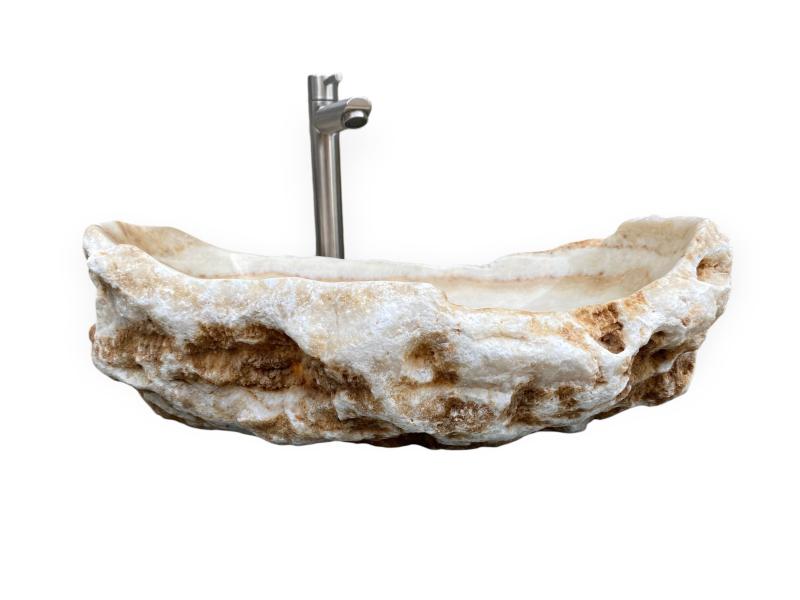 LAVABO MINI LUMINOSO DE PIEDRA MONDELLO