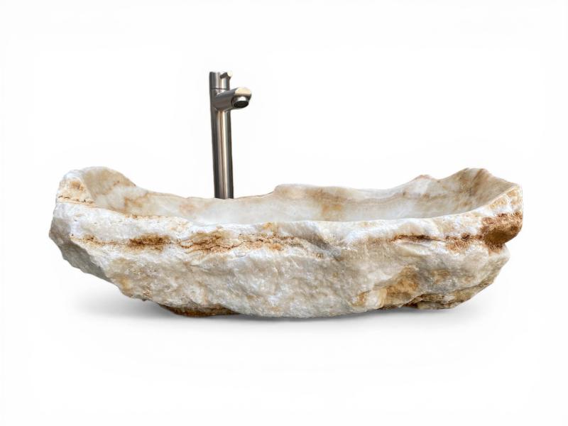 LAVABO MINI LUMINOSO DE PIEDRA MONDELLO