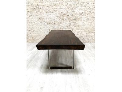 PIEDS DE TABLE EN ACIER CHROMÉ 2