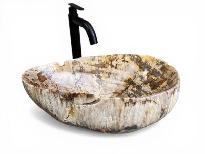 PETRIFIED WOOD SINK BALI