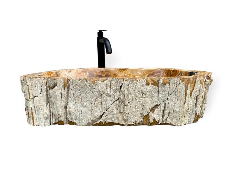 VERSTEINERTES HOLZ WASCHBECKEN LEGIAN