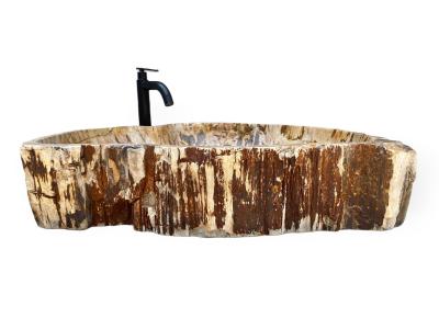 LAVABO DE MADERA FOSILIZADA SUNSET