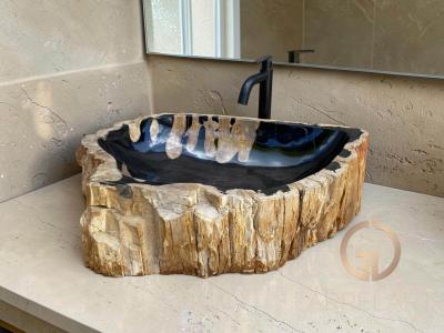 LAVABO ENCIMERA DE MADERA LOUVRE