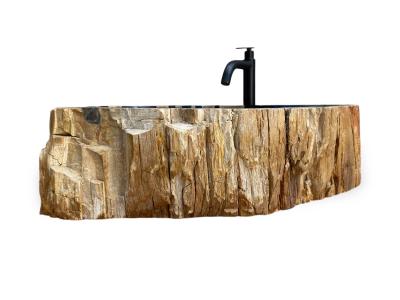 LAVABO ENCIMERA DE MADERA LOUVRE