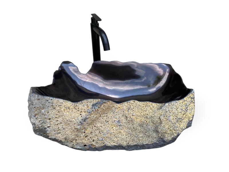 VASQUE EN PIERRE DE LAVE STELLER