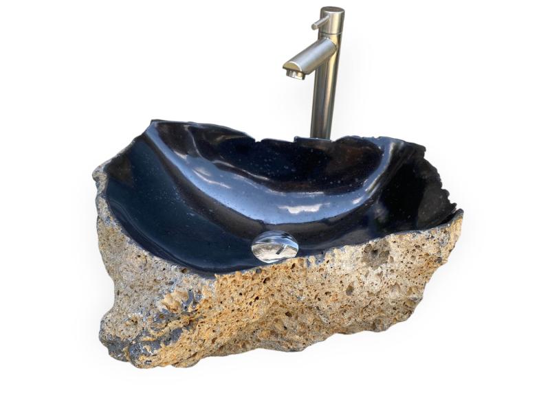 LAVA STONE WASHBASIN MAUNA