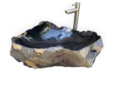 LAVABO DA APPOGGIO IN PIETRA LAVICA VOLCAN