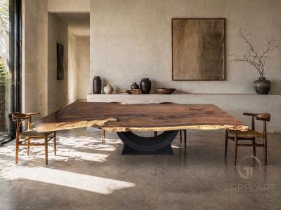 TROPISCHER HOLZ ESSTISCH FLORENCIA