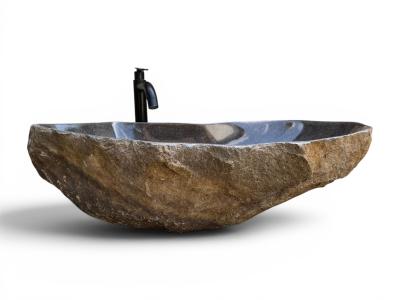 GRAN LAVABO DE PIEDRA NATURAL LEO