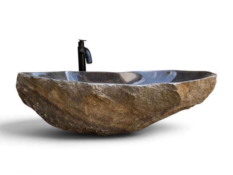 GRAN LAVABO DE PIEDRA NATURAL LEO