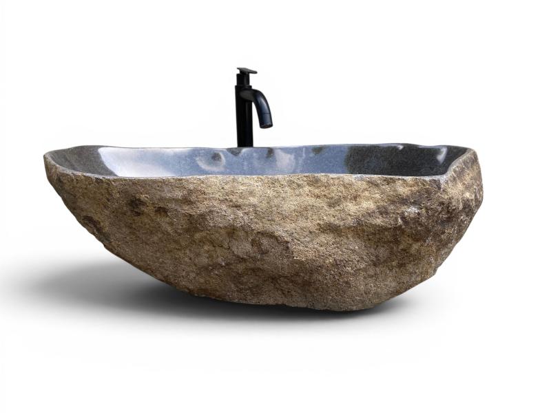 LAVABO DA APPOGGIO IN PIETRA LEO