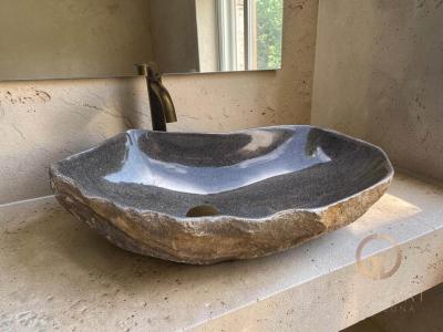 GROSSES WASCHBECKEN AUS NATURSTEIN LEO