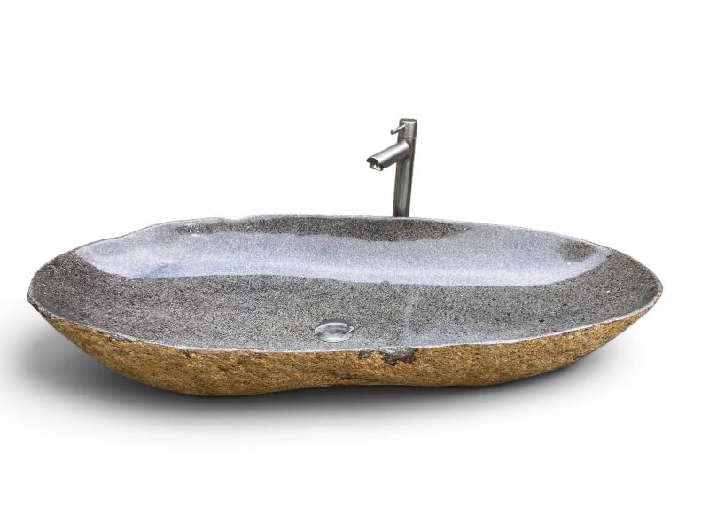 FLUSSSTEIN WASCHBECKEN LUSSO