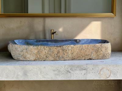 WASCHBECKEN AUS NATURSTEIN GERMAIN