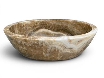 EXKLUSIVE BADEWANNE AUS ONYX-STEIN MONTBLANC