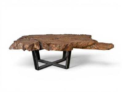 TABLE EN TECK PRIMITIVE SIENA