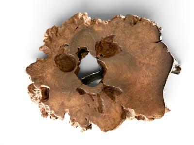 TAULA DE CENTRE GRUIXUDA DE TECA CHELSEA