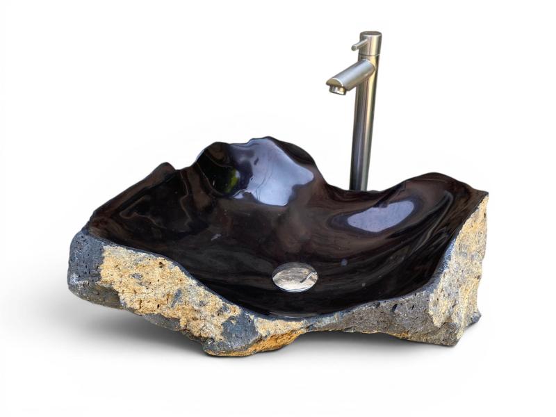 LAVABO DE PIEDRA DE LAVA BASALTO