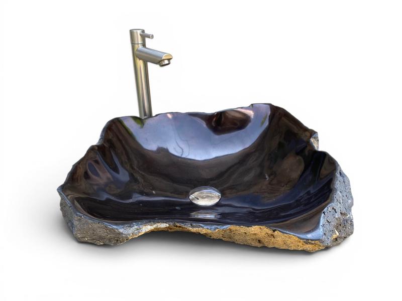 LAVA STONE WASHBASIN BASALTO