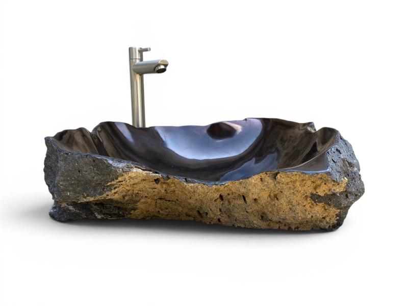 LAVA STONE WASHBASIN BASALTO