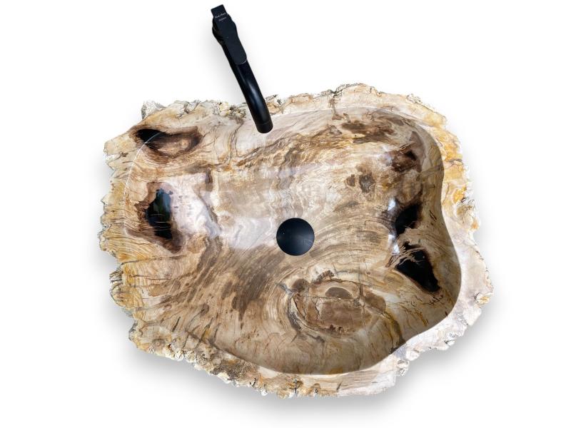 LAVANDINO IN LEGNO PIETRIFICATO NATURALE GOLD COAST