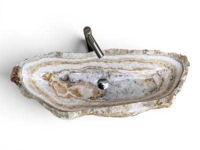 XL WASCHBECKEN AUS ONYXSTEIN SOLUNTO