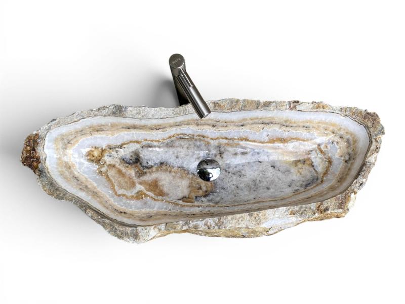 XL WASCHBECKEN AUS ONYXSTEIN SOLUNTO