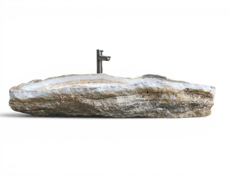 XL WASCHBECKEN AUS ONYXSTEIN SOLUNTO
