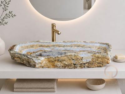 VASQUE A POSER XL EN PIERRE D’ONYX SOLUNTO