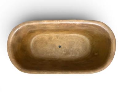 KHAKI BADEWANNE AUS ZEMENT PORTINATX