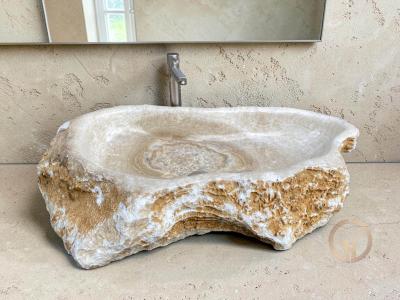 LAVABO DE PIEDRA BLANCO ROMA