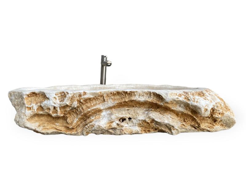 LAVABO DE PIEDRA BLANCO ROMA
