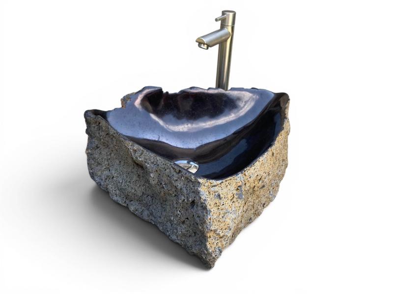 LAVABO DE PEDRA DE LAVA CHACANA