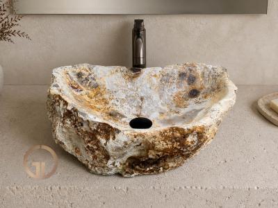 LAVABO MULTICOLOR DE PIEDRA CATANIA
