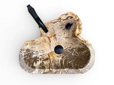 LAVANDINO IN LEGNO FOSSILE MOANDA