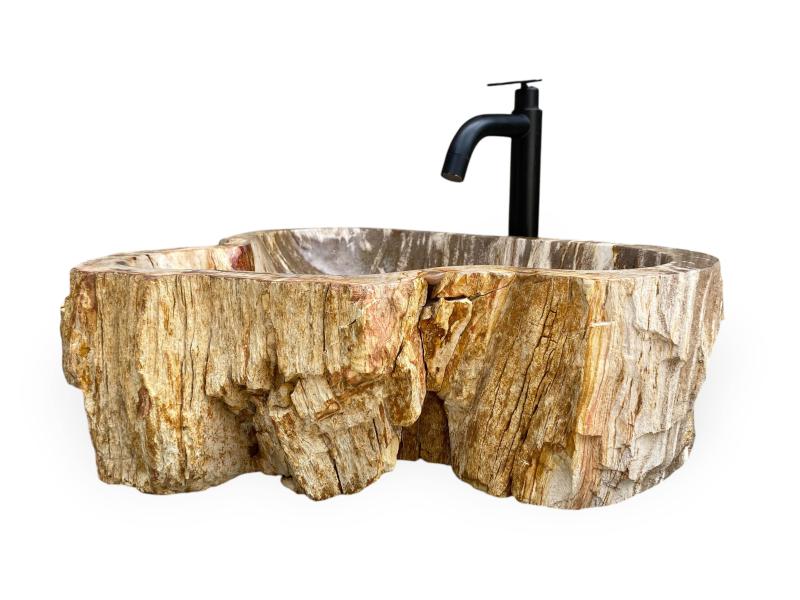 LAVANDINO IN LEGNO FOSSILE MOANDA