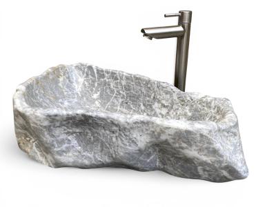 SCULPTURAL MARBLE SINK TRASTEVERE