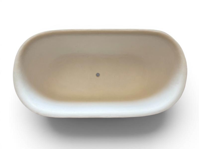 SCULPTURAL BATHTUB WHITE MARATEA
